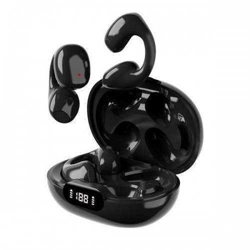 Ακουστικά Fineblue Handsfree Earbud Bluetooth με Θήκη Φόρτισης Μαύρα F350