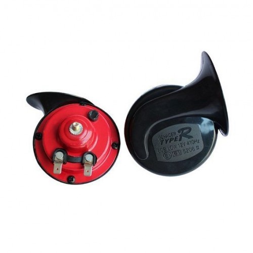 Κόρνες Σαλιγκάρια Σετ 12V δύο τόνων 110dB (High-low) με Βάσεις Τοποθέτησης CTC-420