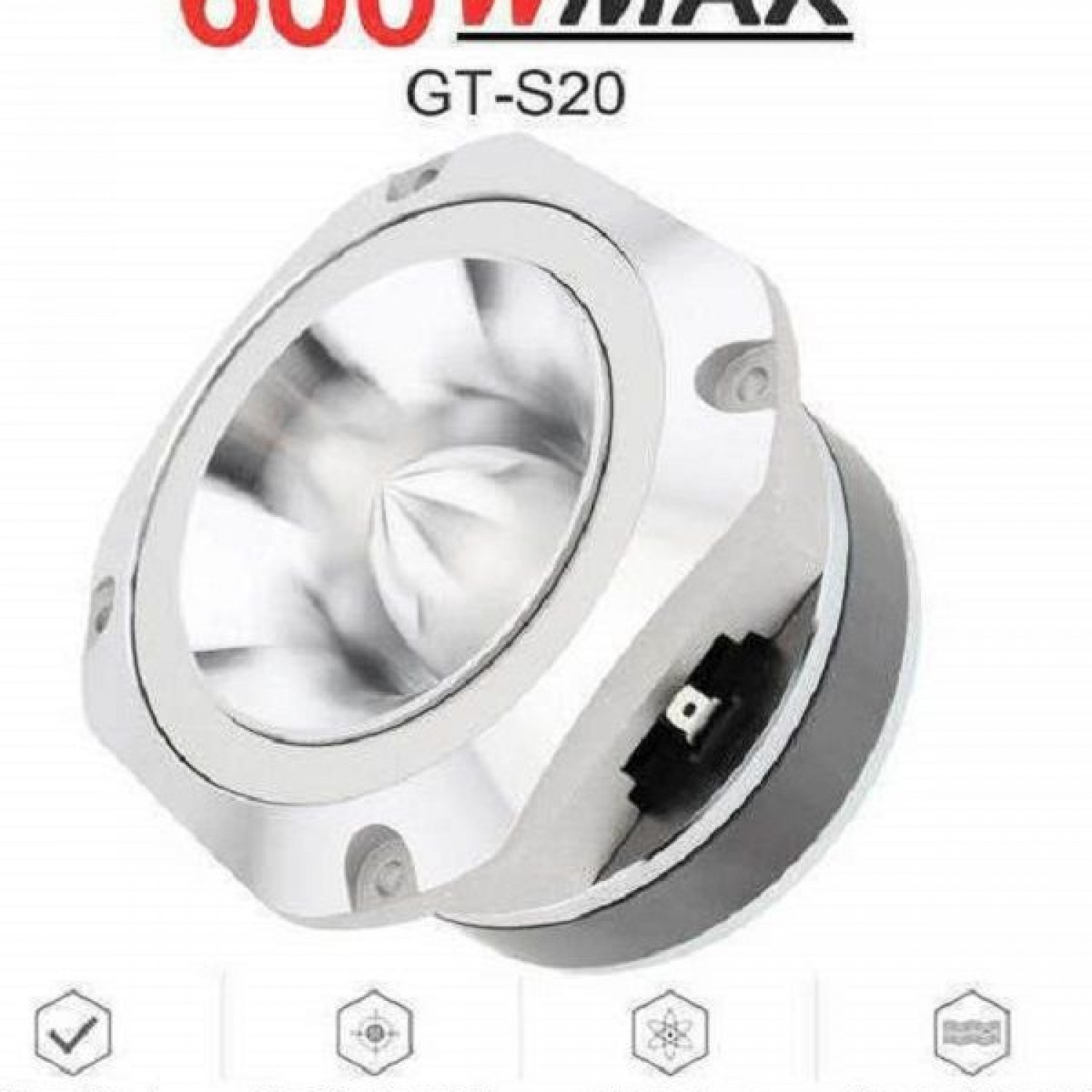 Tweeter Αυτοκινήτου Στρογγυλό GT-S20