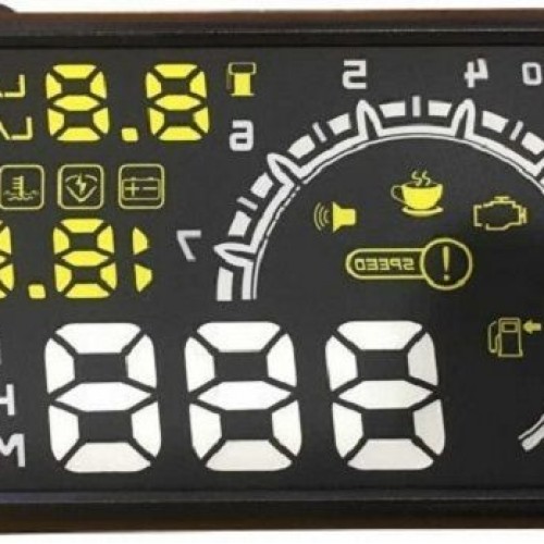 Head up Display Αυτοκινήτου Ψηφιακό Οθόνη Πληροφοριών A8