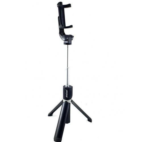 Selfie Stick Τρίποδο Κινητού με Bluetooth Μαύρο Andowl Q-A60