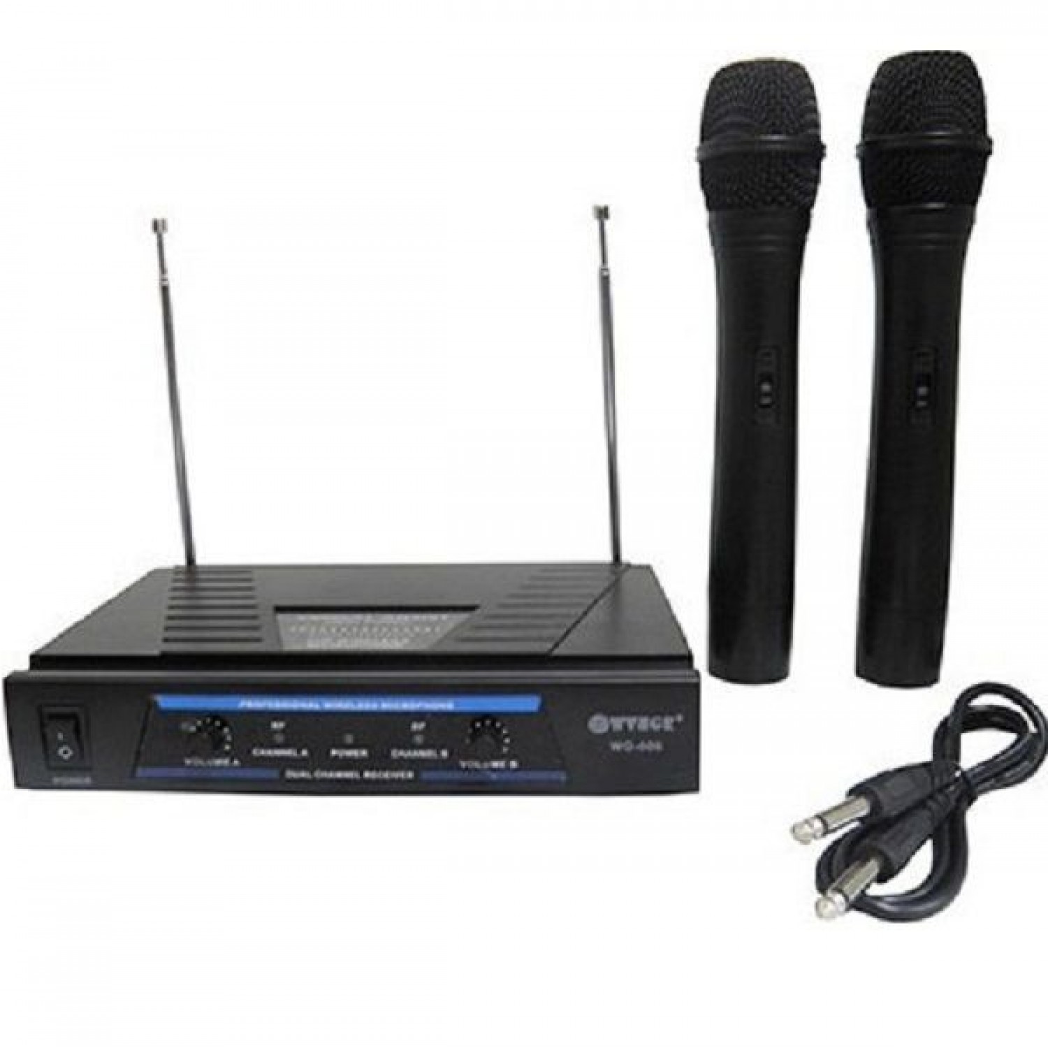 Karaoke με Ενισχυτή WVNGR σε Μαύρο Χρώμα WG-006