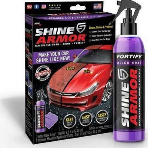 Shine Armor Καθαριστικό και γυαλιστικό 236ml