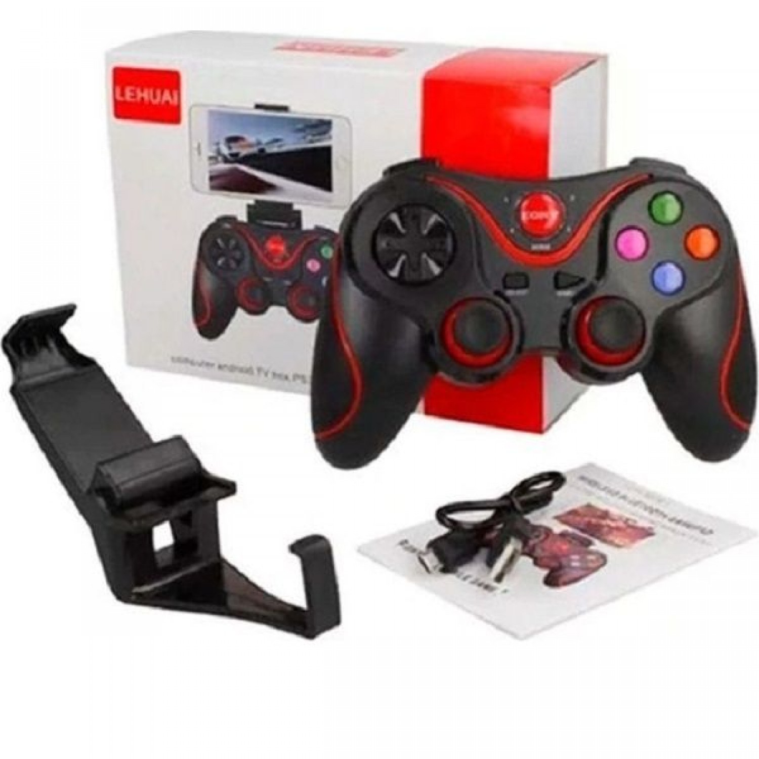 Gamepad Ασύρματο για Android Μαύρο Lehuai LH-9089 ΟΕΜ