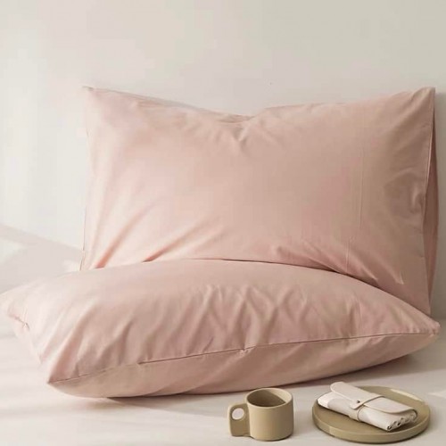 Μαξιλαροθήκες ύπνου Ζευγάρι-52x72+15CM-Ροζ