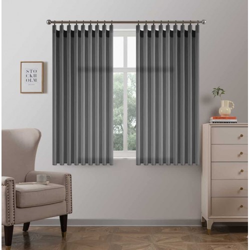 K6030-6 Γκρί Σκούρο- Με Τρέσα -200x150CΜ