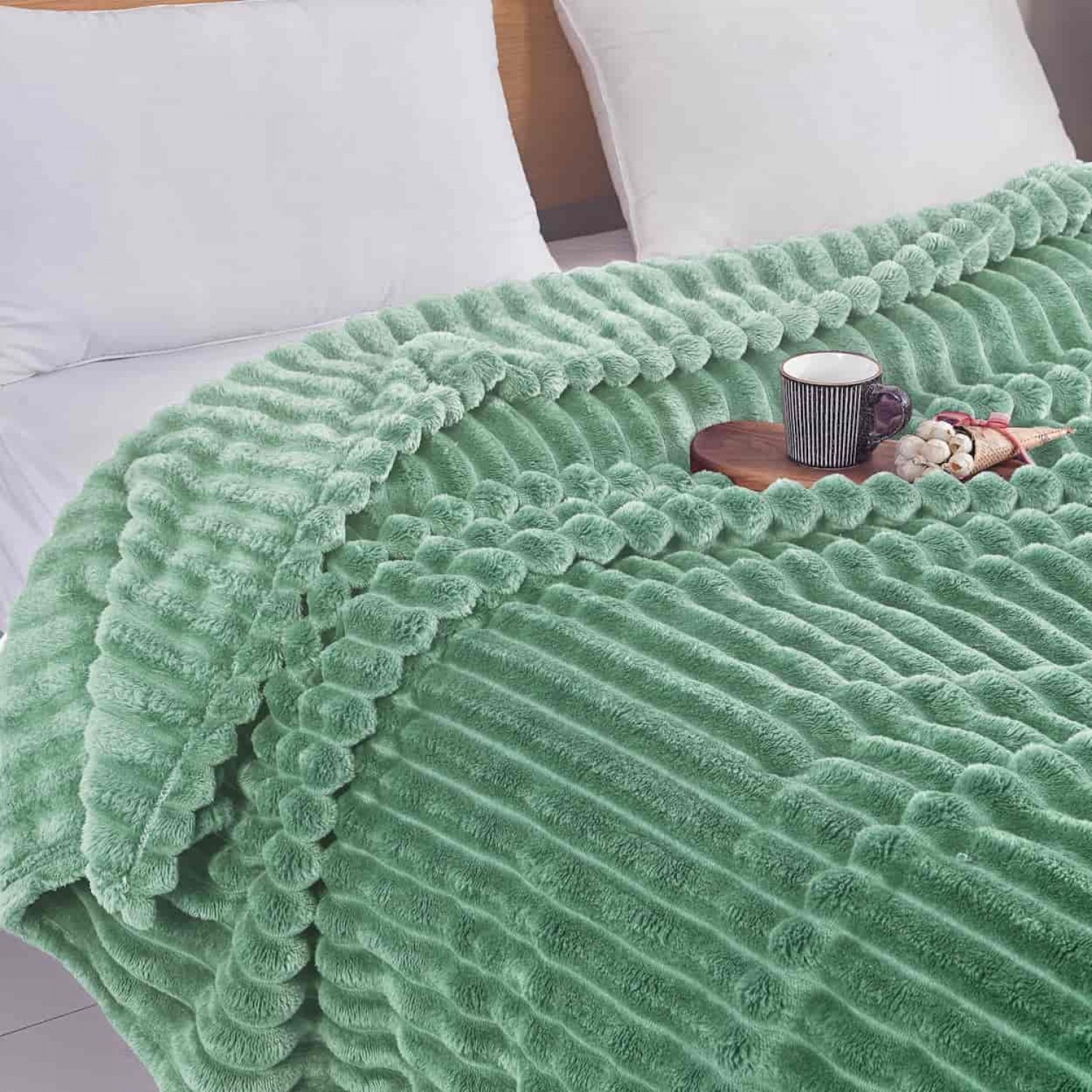 Κουβέρτα Fleece-Ριγέ -2 160X220CM