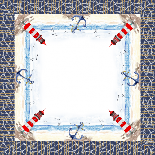 Καλοκαιρινό Τραπεζομάντηλο -1 140X140CM