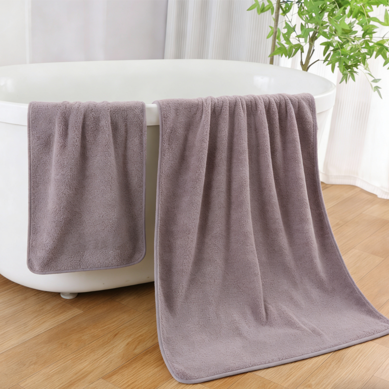 Πετσέτες Μπάνιου & Προσώπου Coral Fleece -2 50X80 Προσώπου