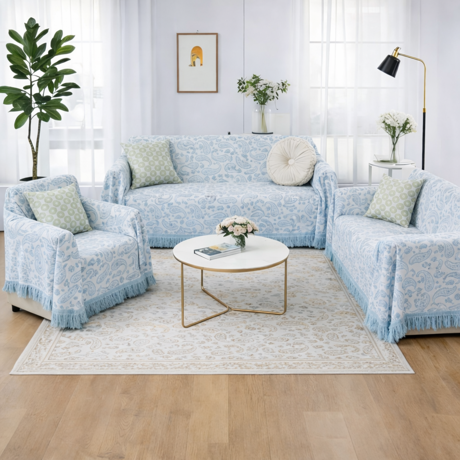Καλοκαιρινό Ριχτάρι Καναπέ Δροσερό C22-7 180X280CM