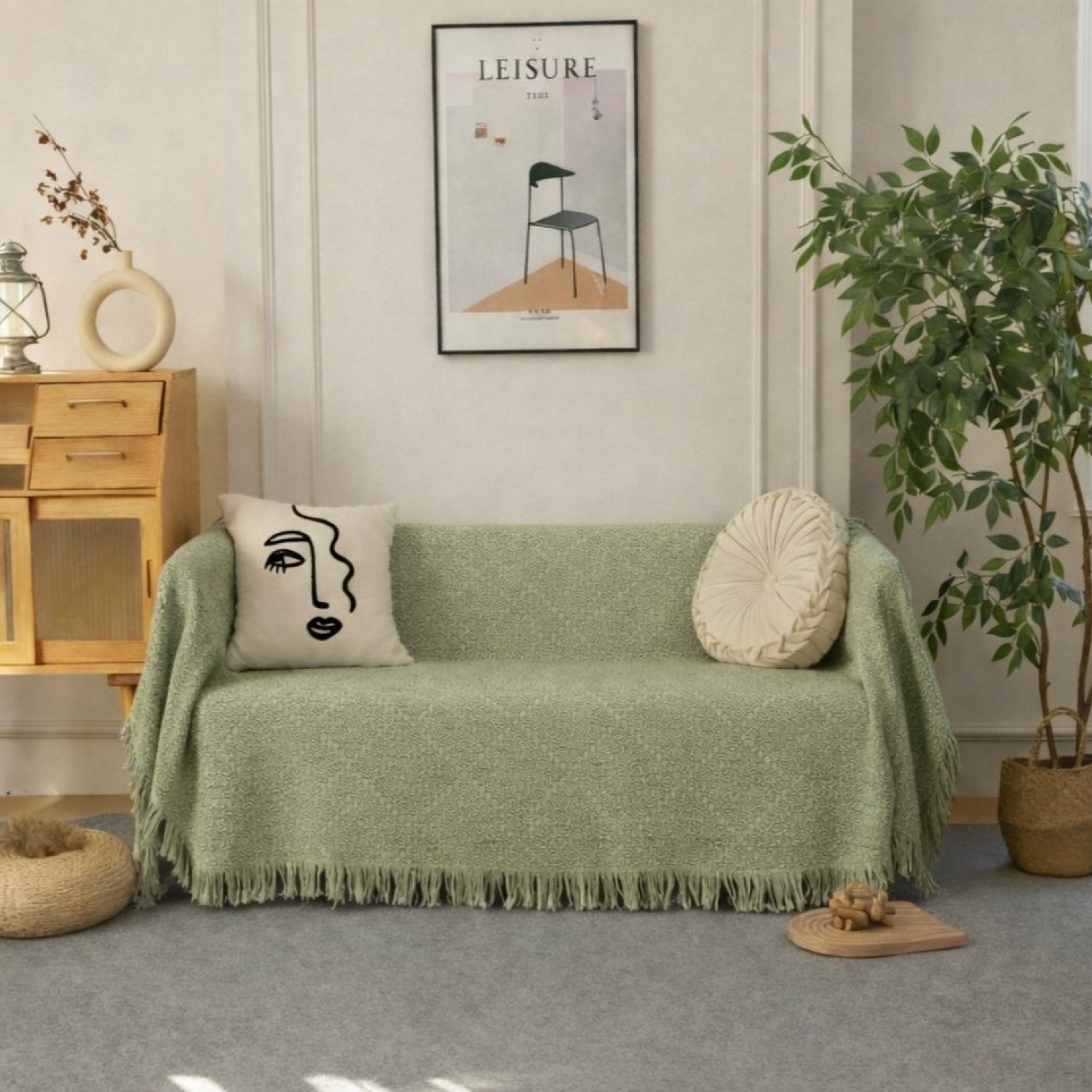 Chenille Ριχτάρι Καναπέ - C24-5 180X320CM
