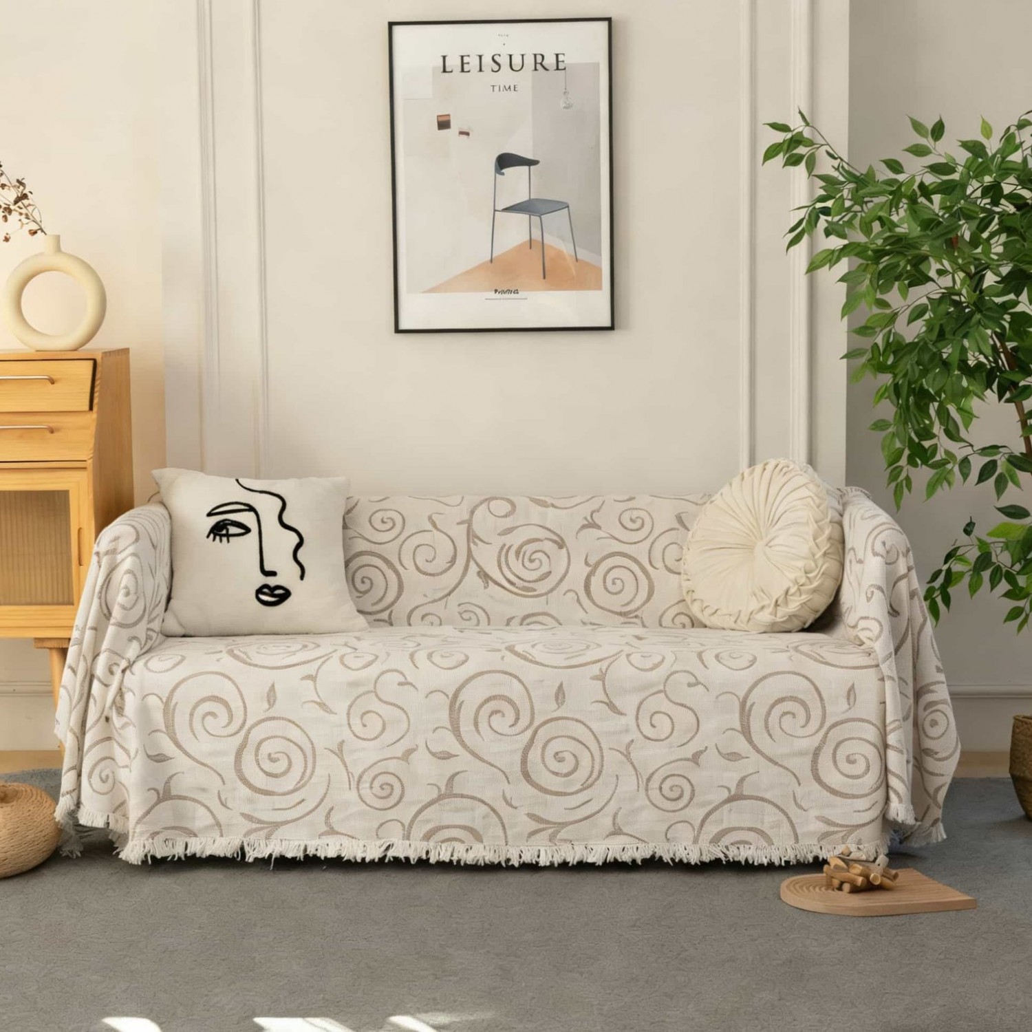Καλοκαιρινό Ριχτάρι Καναπέ Δροσερό C27-4 180X280CM