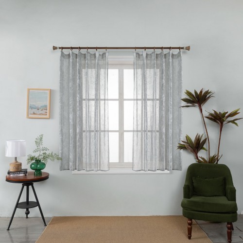 Κ6041-11 Κουρτίνα με Τρέσα-200x140CM