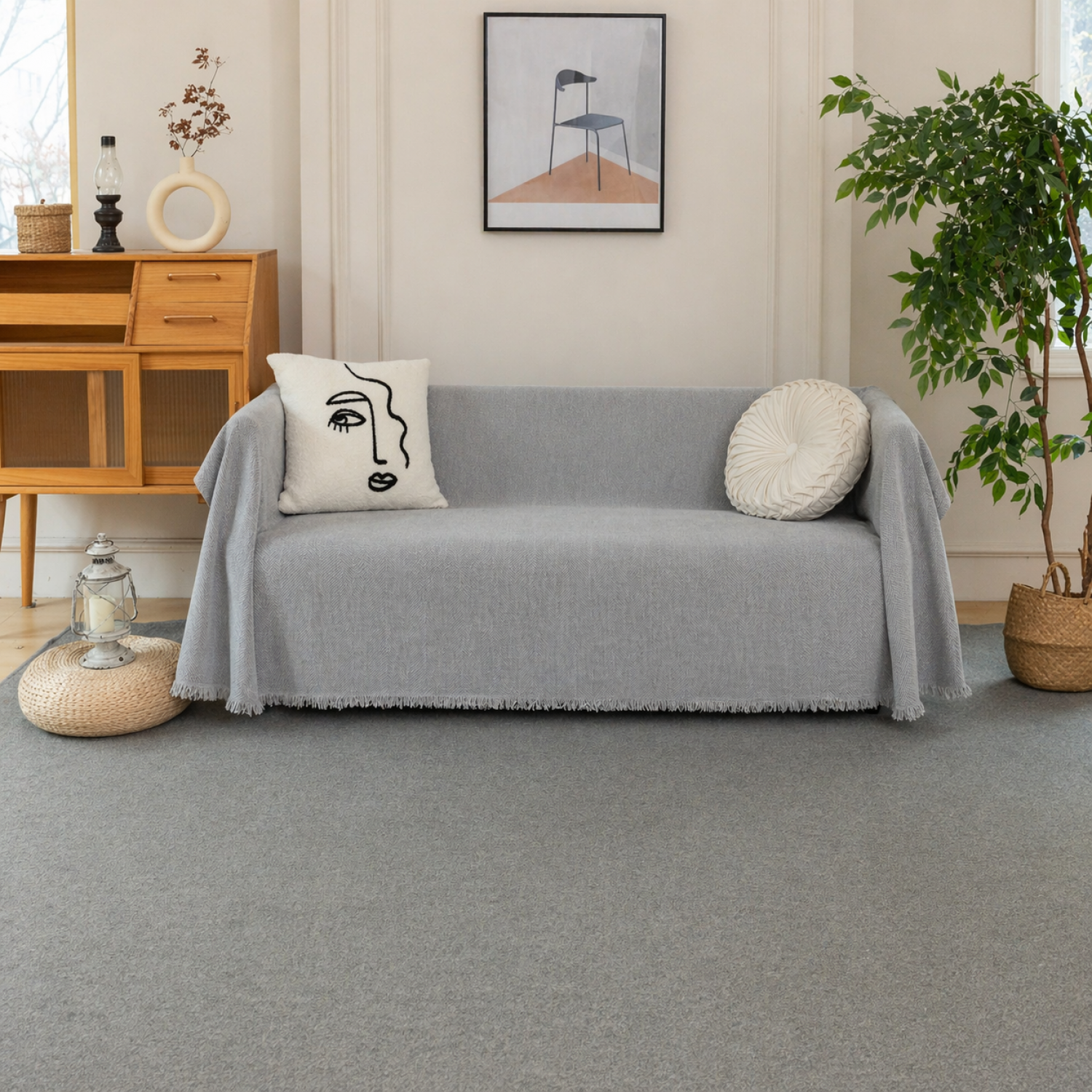 Chenille Ριχτάρι Καναπέ - C10-11 180X320CM