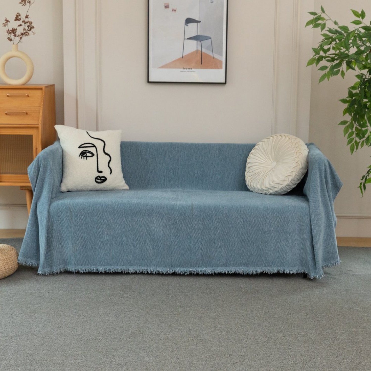 Chenille Ριχτάρι Καναπέ - C10-16 180X320CM
