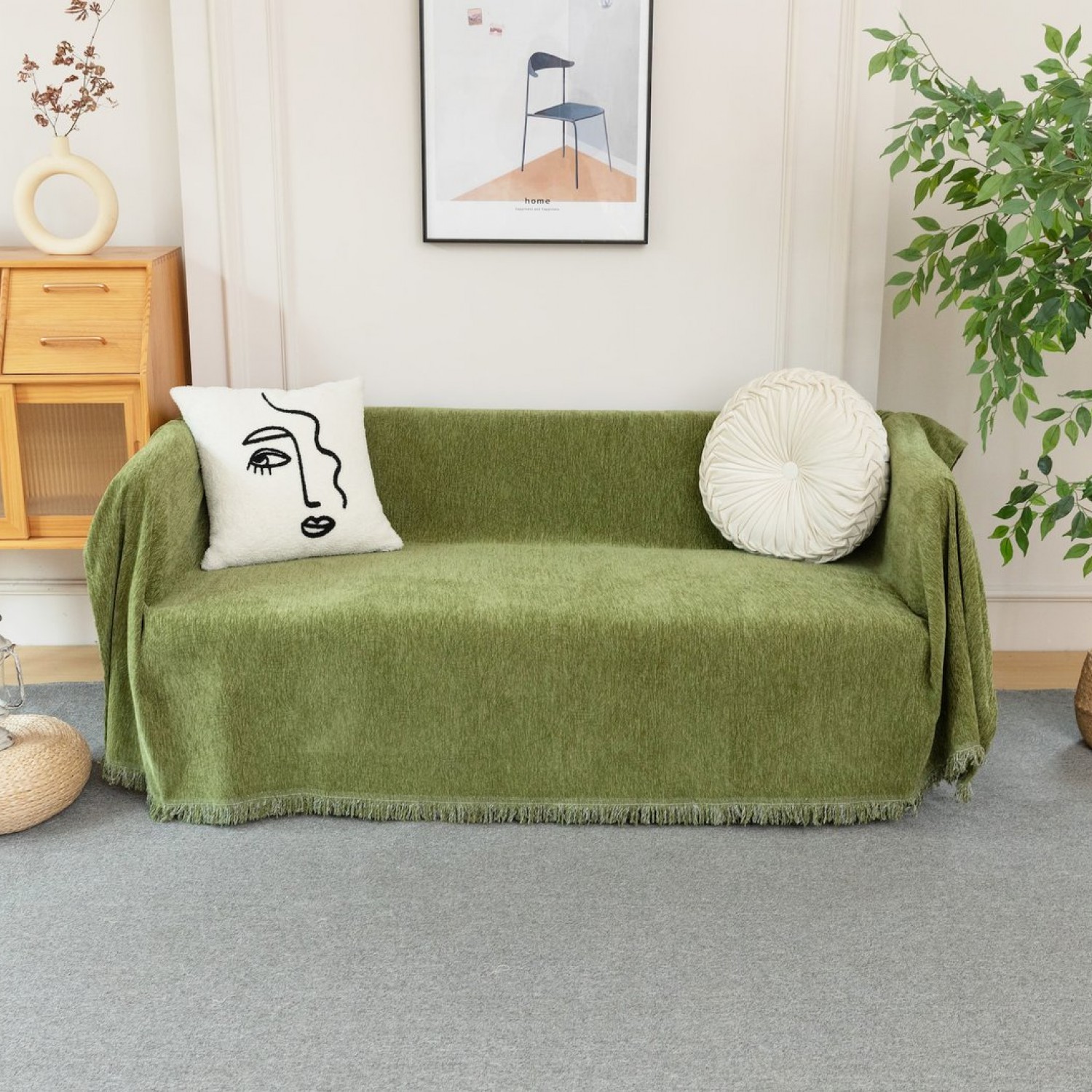 Chenille Ριχτάρι Καναπέ - C11-5 180X240CM
