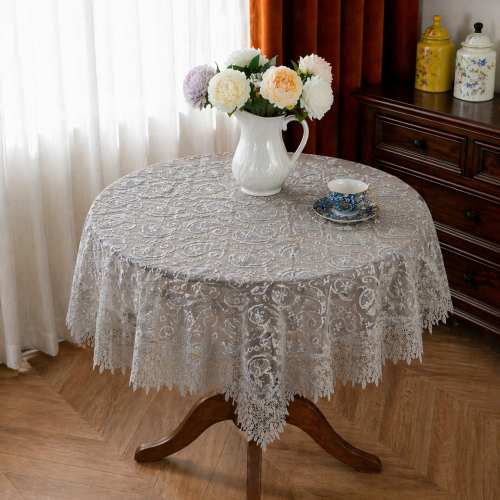 C6-2 Δαντελένιο Tραπεζομάντηλο - 140/180CM 140X140CM