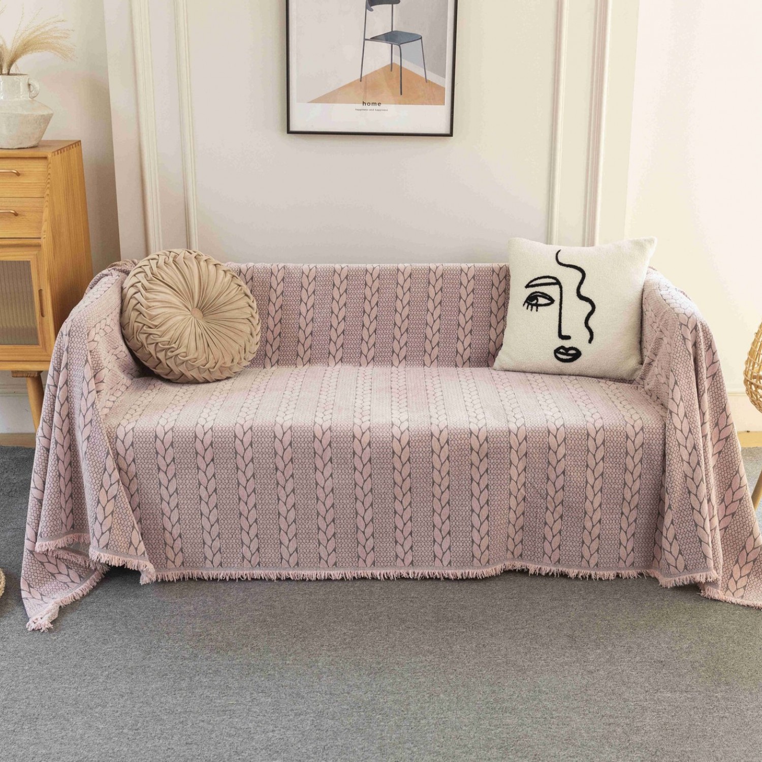Chenille Ριχτάρι Καναπέ - C13-10 180X320CM