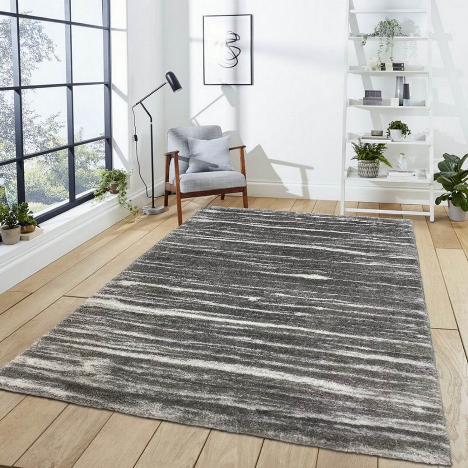 Χαλιά Shaggy soft JS 5350 grey