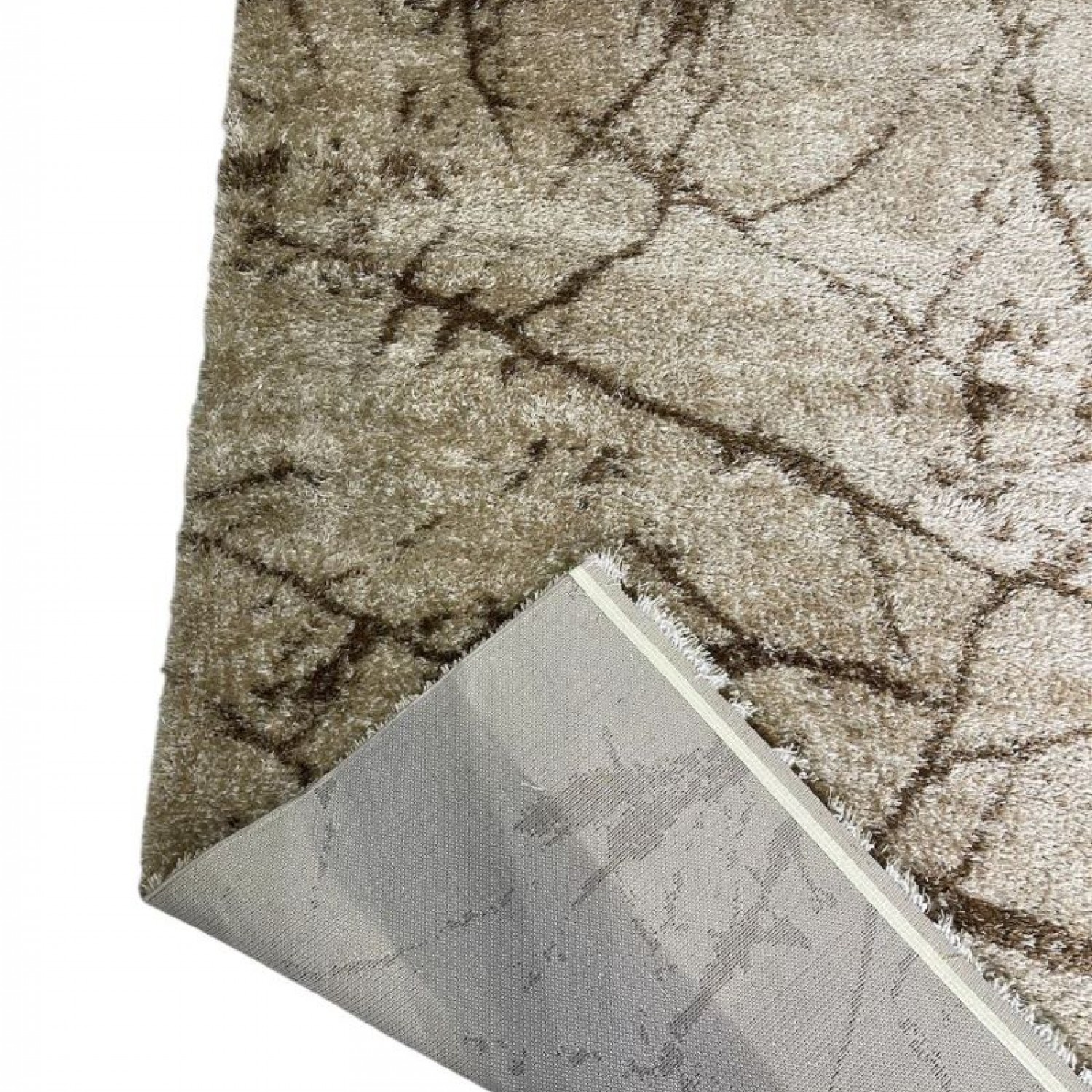 Χαλιά Shaggy soft JS 531 camel brown