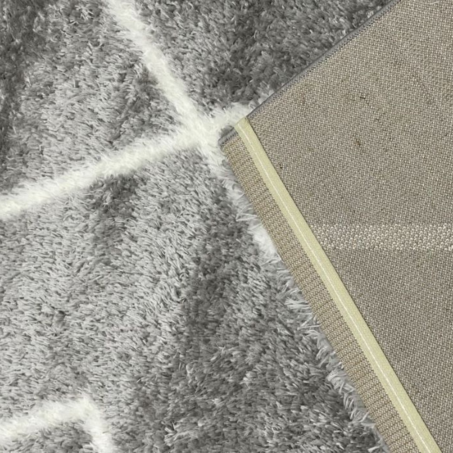 Χαλιά Shaggy soft JS 5349 grey