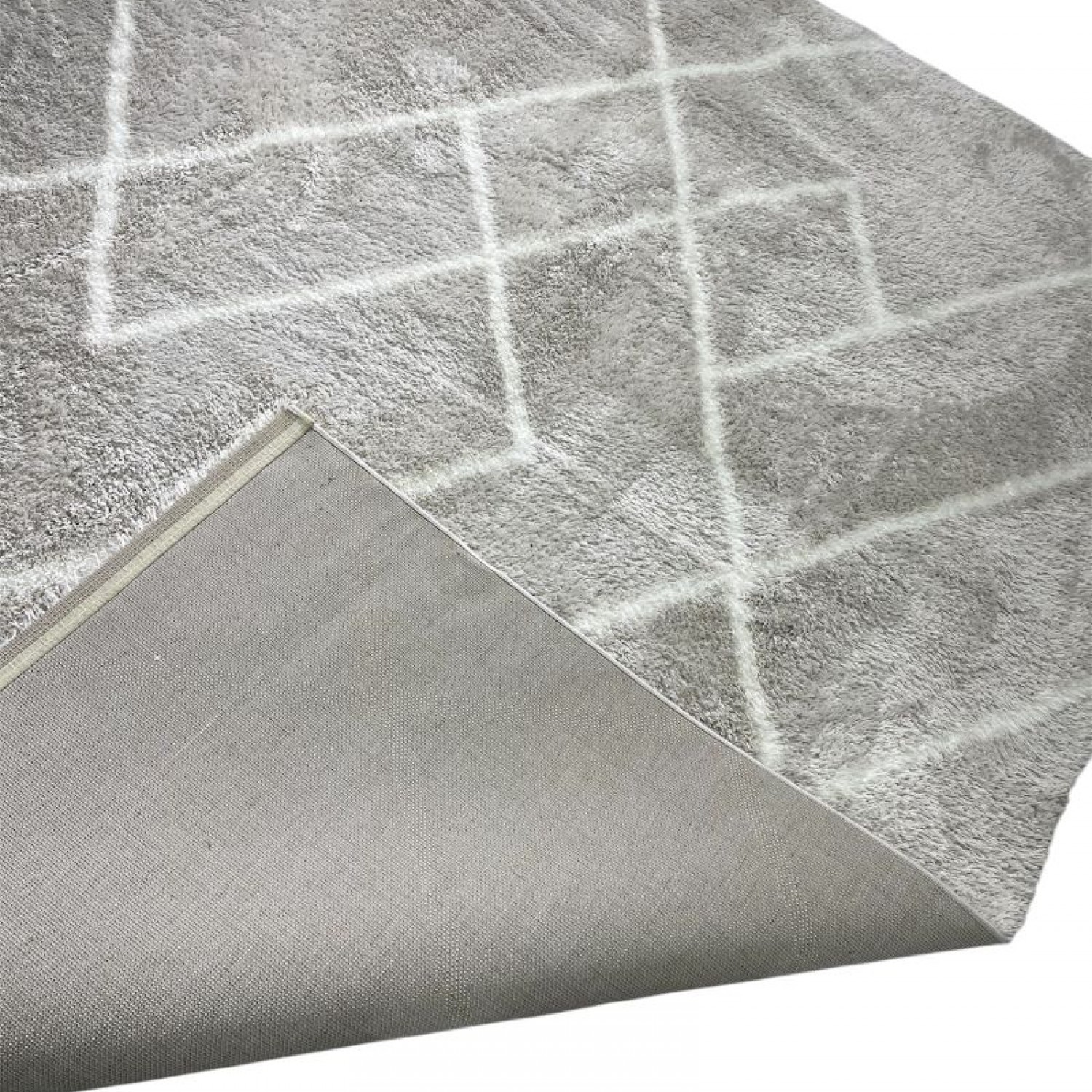 Χαλιά Shaggy soft JS 5348 cream white